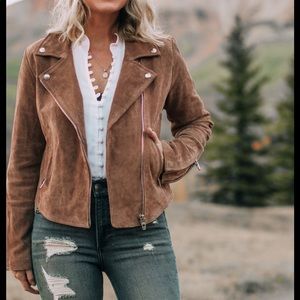 BlankNYC suede jacket, NWT